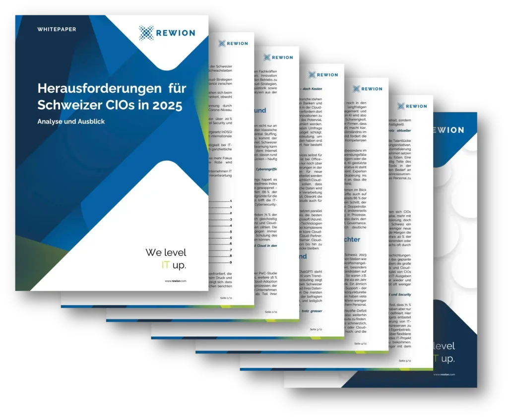 Vorschau Whitepaper Herausforderungen für Schweizer CIOs